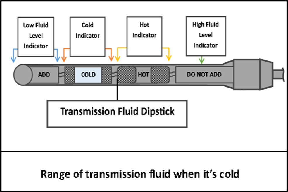 checking transmission fluid cold