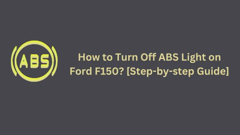 how to turn off abs light on ford f150