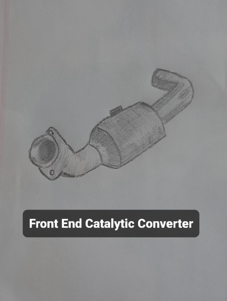 front end catalytic converters in a ford f150
